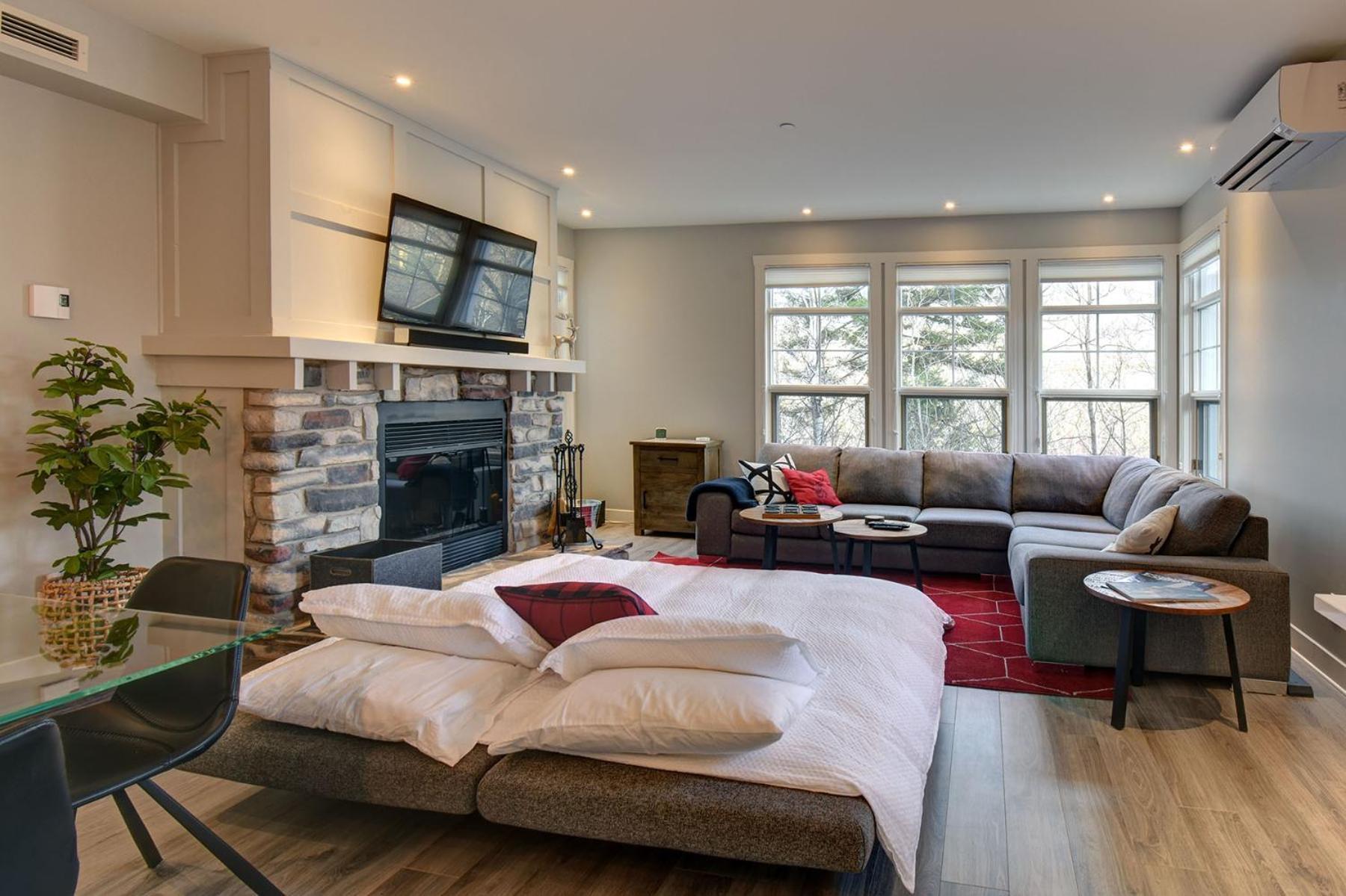 Apartament Tremblant Prestige - Les Eaux 207-2 Mont-Tremblant Zewnętrze zdjęcie
